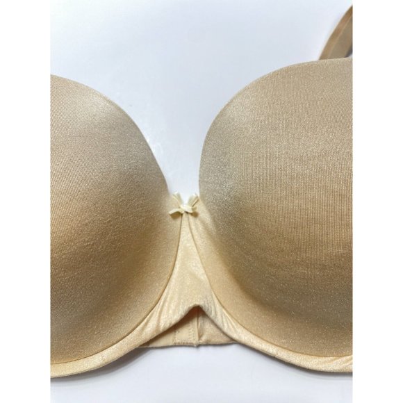 Designer Heidi Klum Bra 38C Nude Tan Women's Smooth T-Shirt Bra Brand New w Tags - Picture 14 of 14